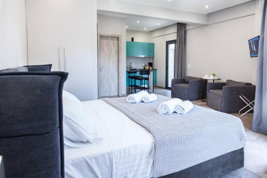 E Spacious Cornered Brand New Studio Apartment E Athens Exterior photo